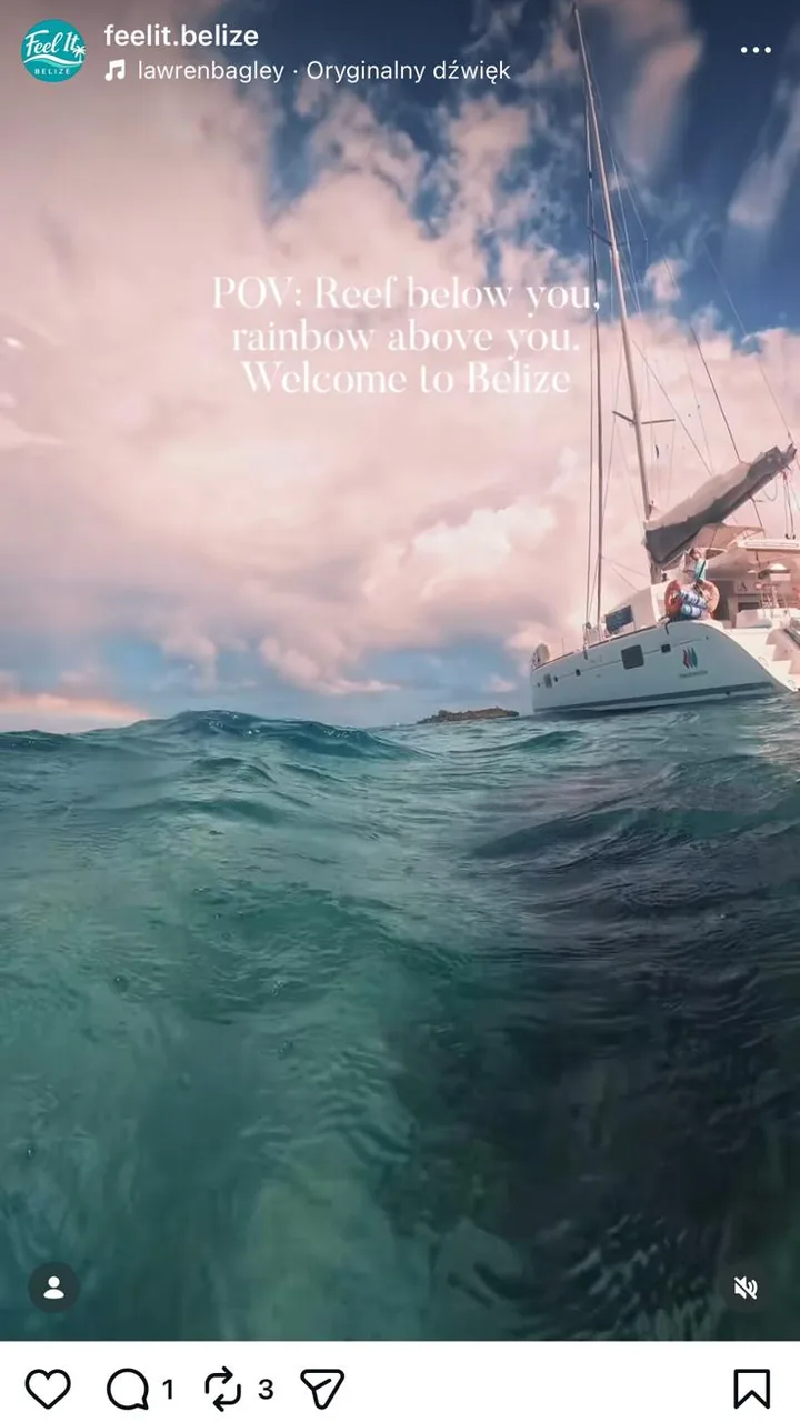Żeglowanie i życie rafy z Feel It Belize